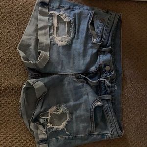 Old navy distressed shorts